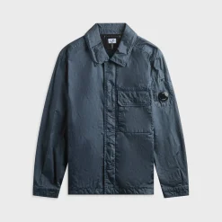 50 Fili Wax Zipped Lens Overshirt