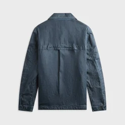 50 Fili Wax Zipped Lens Overshirt