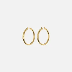 Amalfi Tube Hoop Earrings