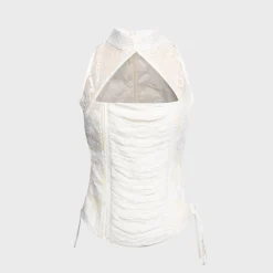 Ana Lace Up Halter Corset