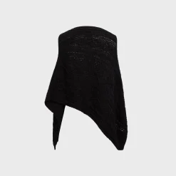 Aspen Cable Knit Poncho
