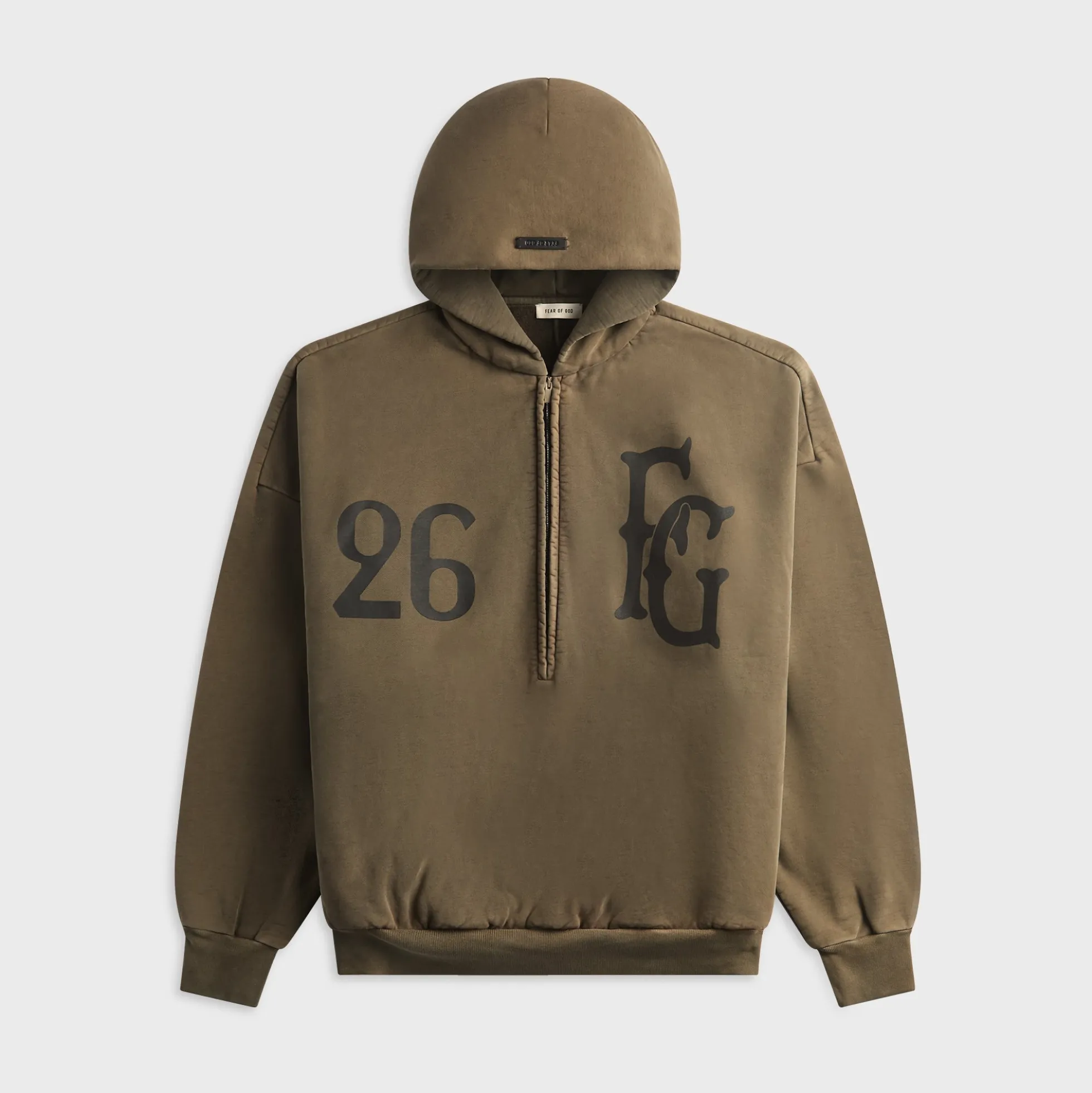 Baseball Club Half Zip Hoodie