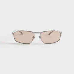BB0416S Rectangle Metal Sunglasses