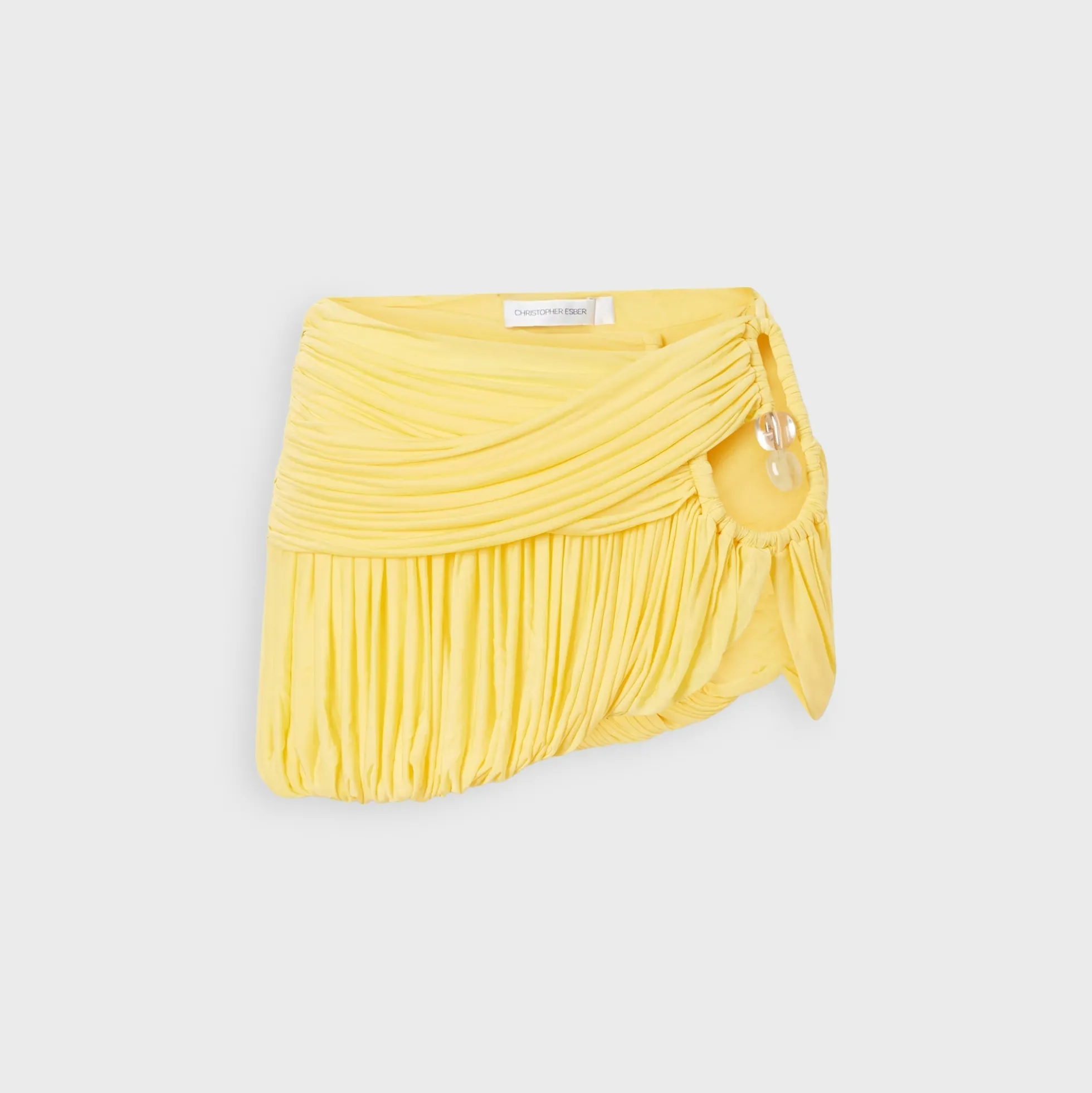 Beach Glass Bubble Mini Skirt