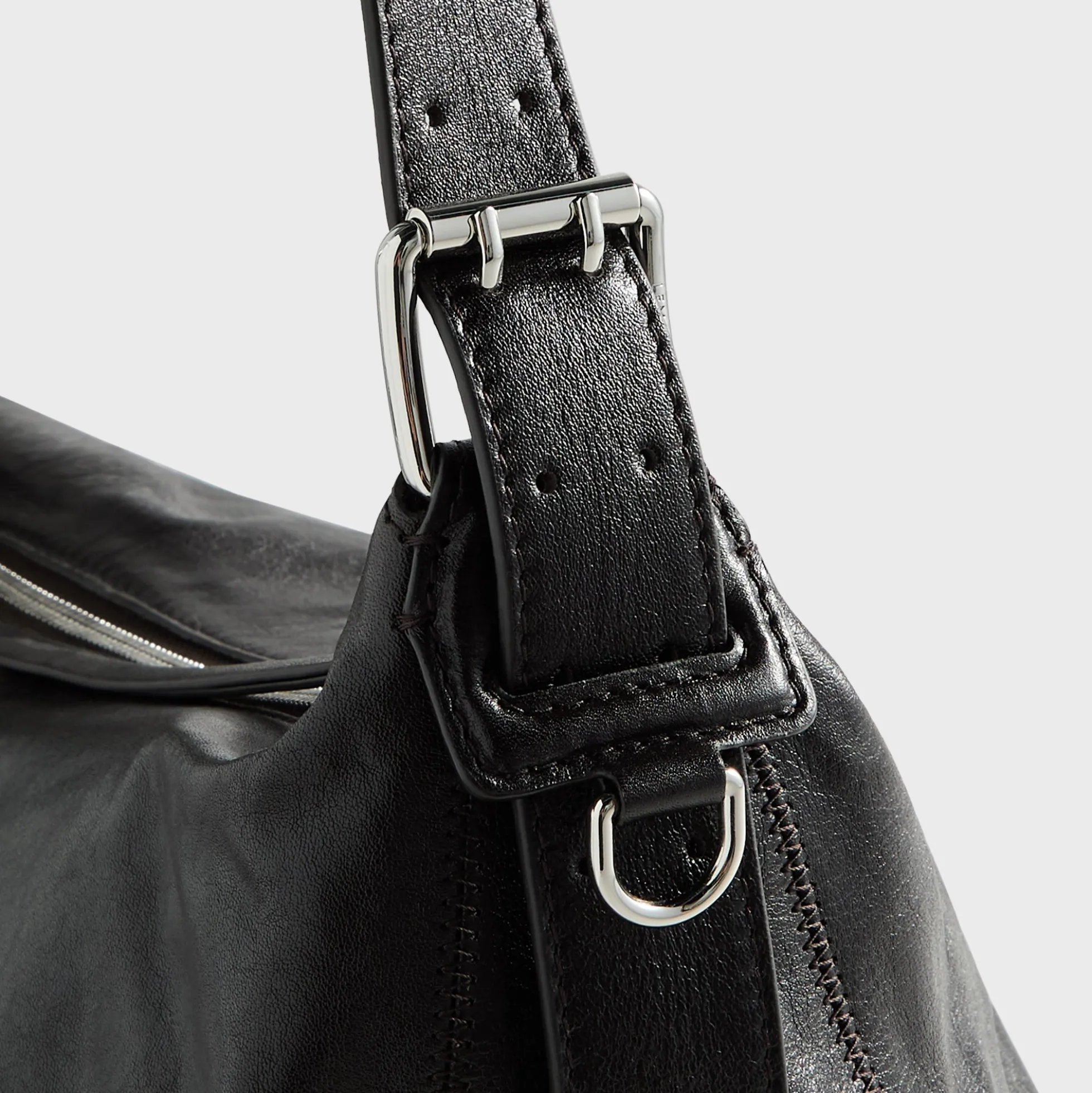 Belted Hobo Bag