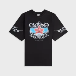 Blades Printed Oversized Tee Jersey