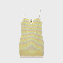 Bourgeois Stripe Mini Dress