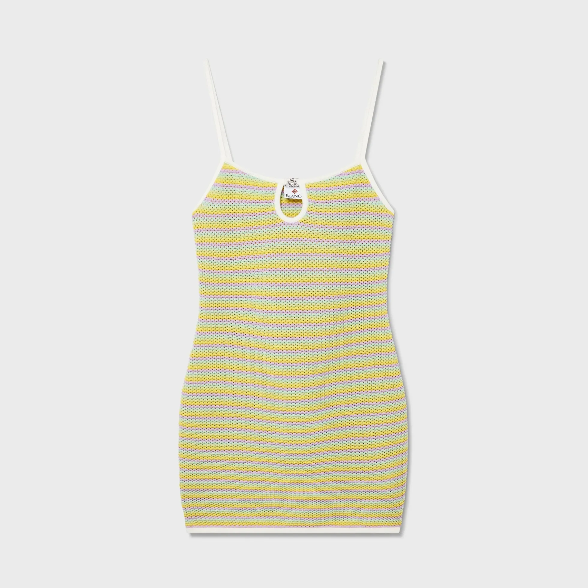 Bourgeois Stripe Mini Dress