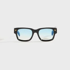 Bowie Black and Clear Acetate