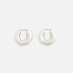 Chunky Hoops Small 925 Sterling