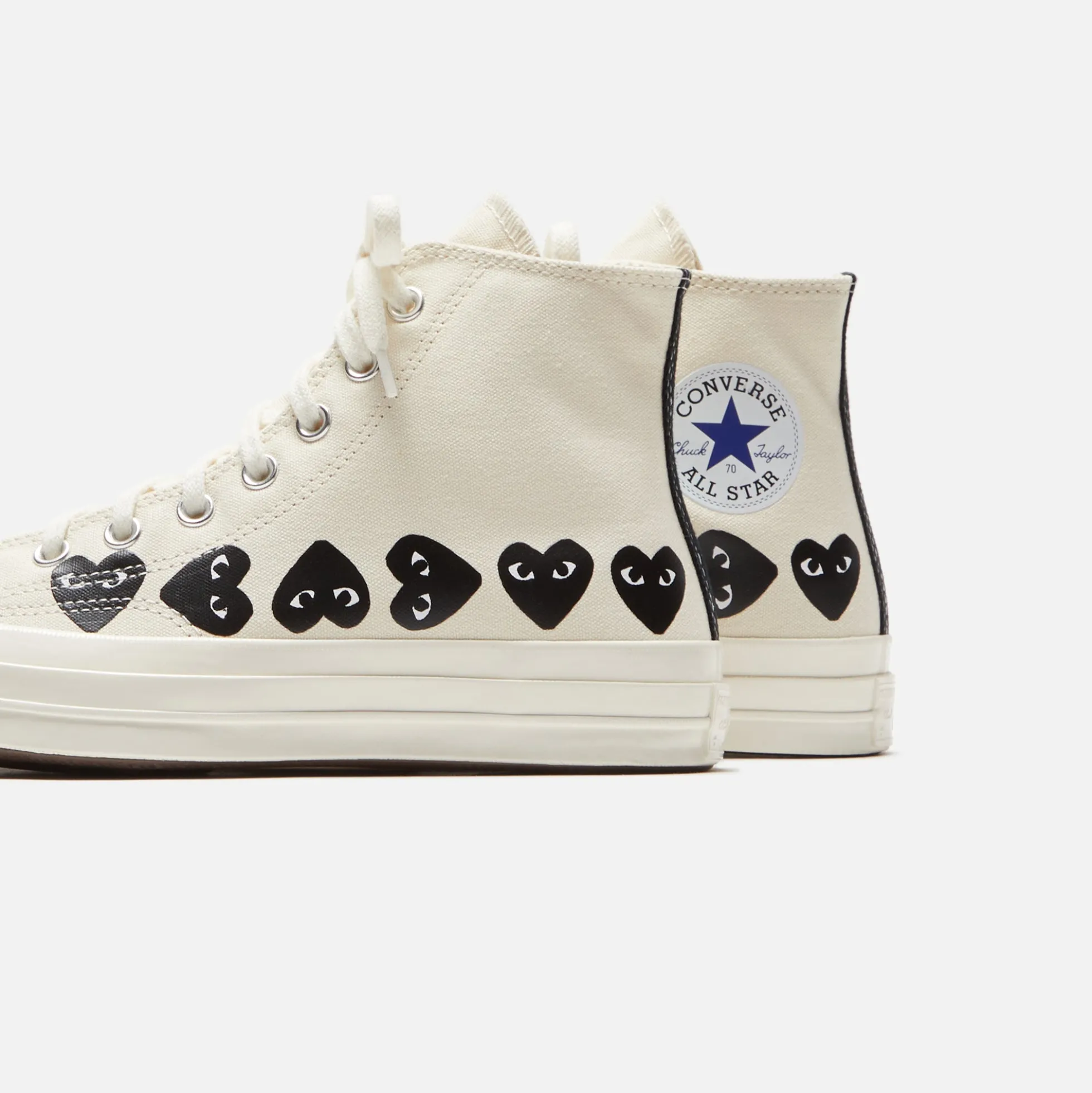 Comme Des Garçons Play x Converse Multi Heart High Top