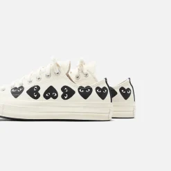 Comme Des Garçons Play x Converse Multi Heart Low Top