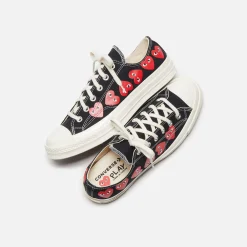 Comme Des Garçons Play x Converse Multi Heart Low Top