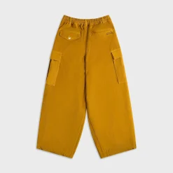 Corduroy Drawstring Cargo Workwear Gabardine Pants