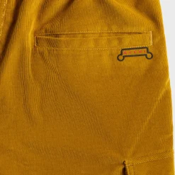 Corduroy Drawstring Cargo Workwear Gabardine Pants
