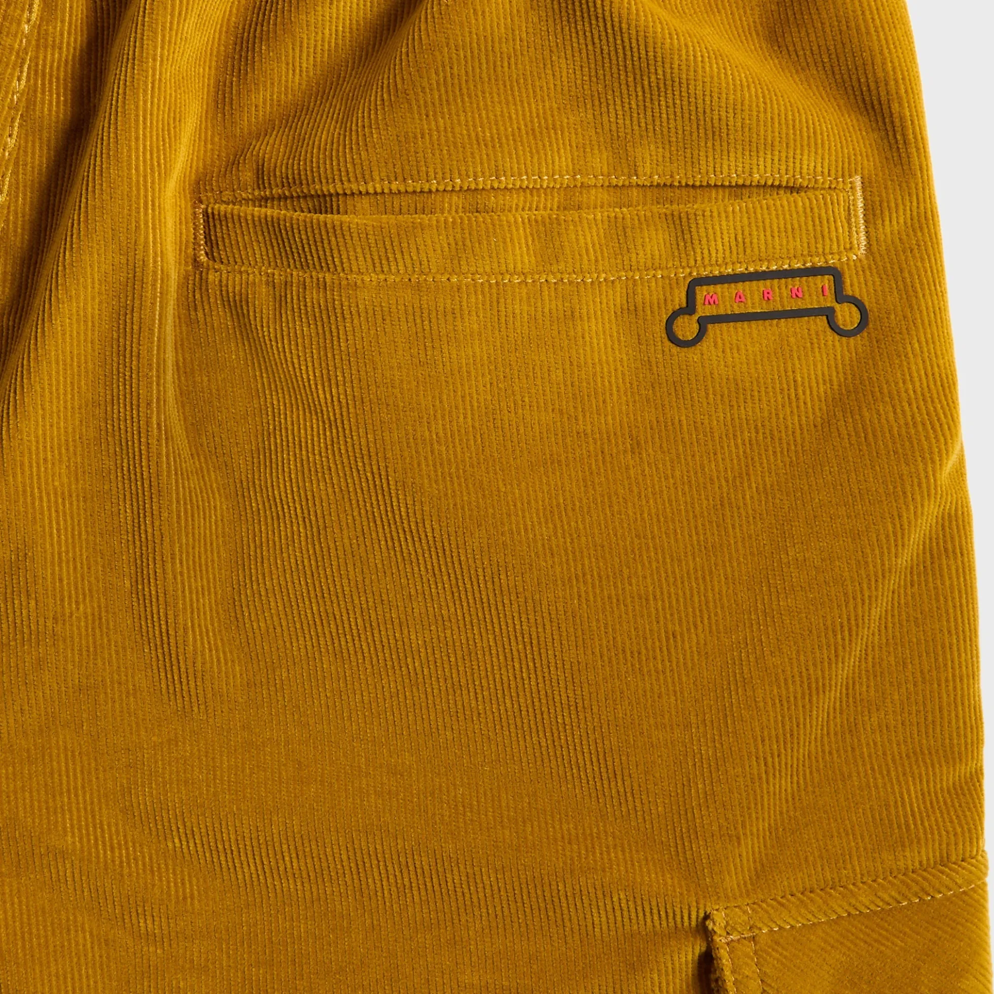 Corduroy Drawstring Cargo Workwear Gabardine Pants