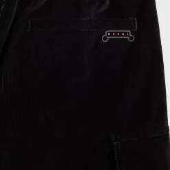 Corduroy Drawstring Cargo Workwear Gabardine Pants
