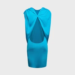 Crimson Drape Dress