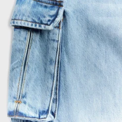 Dropout Low Rise Cargo Jean