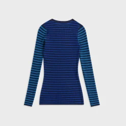 Elise Stripe Long Sleeve Top
