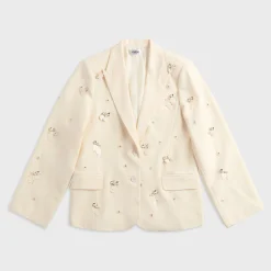 Embellished Oversized Blazer