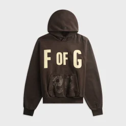 F Of G Classic Fit Half Raglan Hoodie