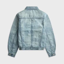 Faded Selvedge Light Denim Blouson