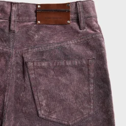 Flocked Rinse Wash Pant