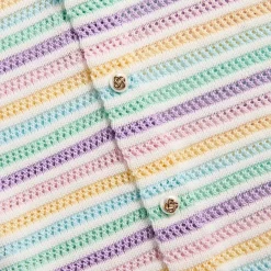 Flower Crochet Polo