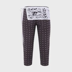 Gianna Studded Jersey Capri Pants