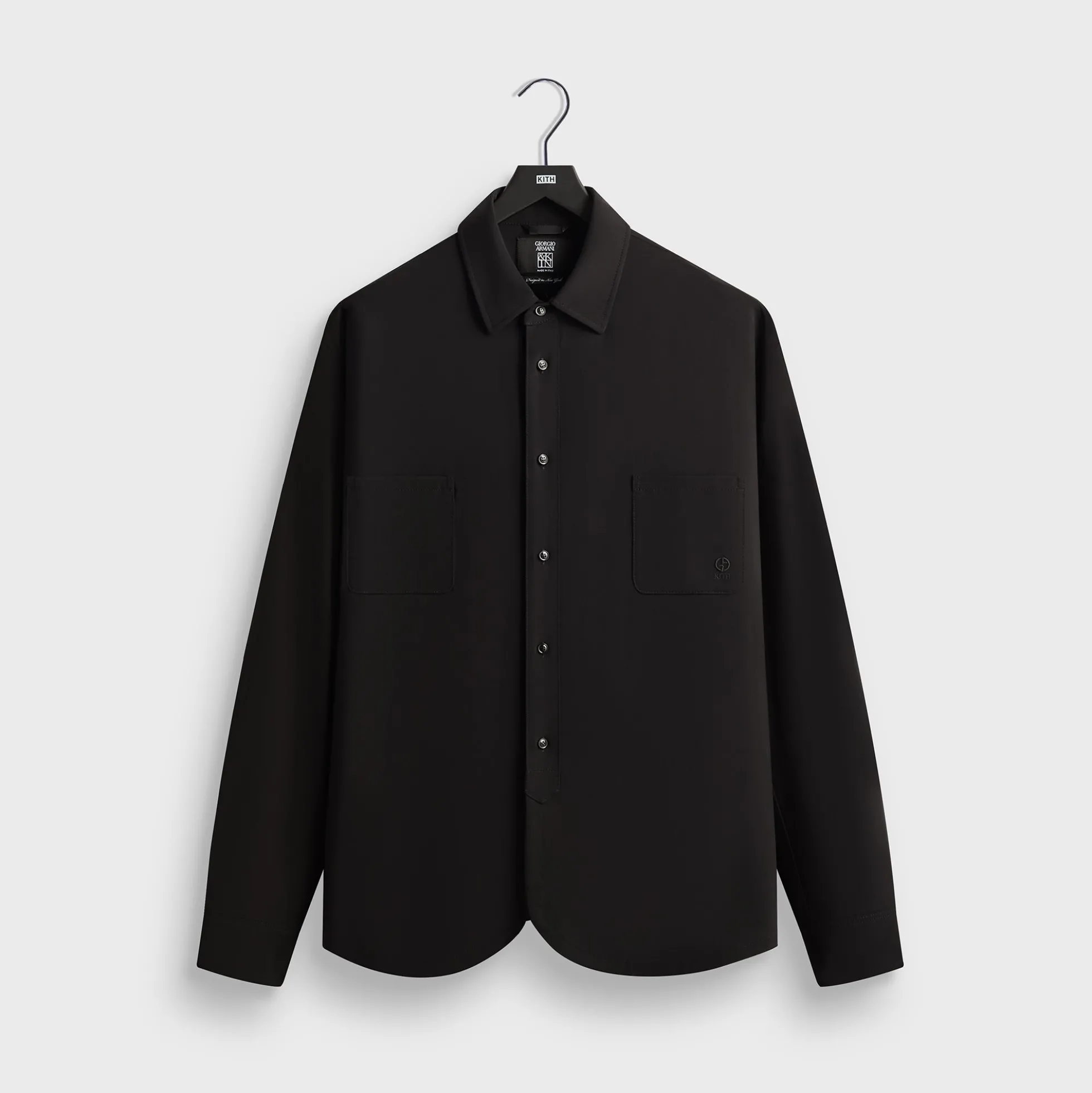Giorgio Armani & Kith &Kin Milano Crepe Entrepreneur Shirt