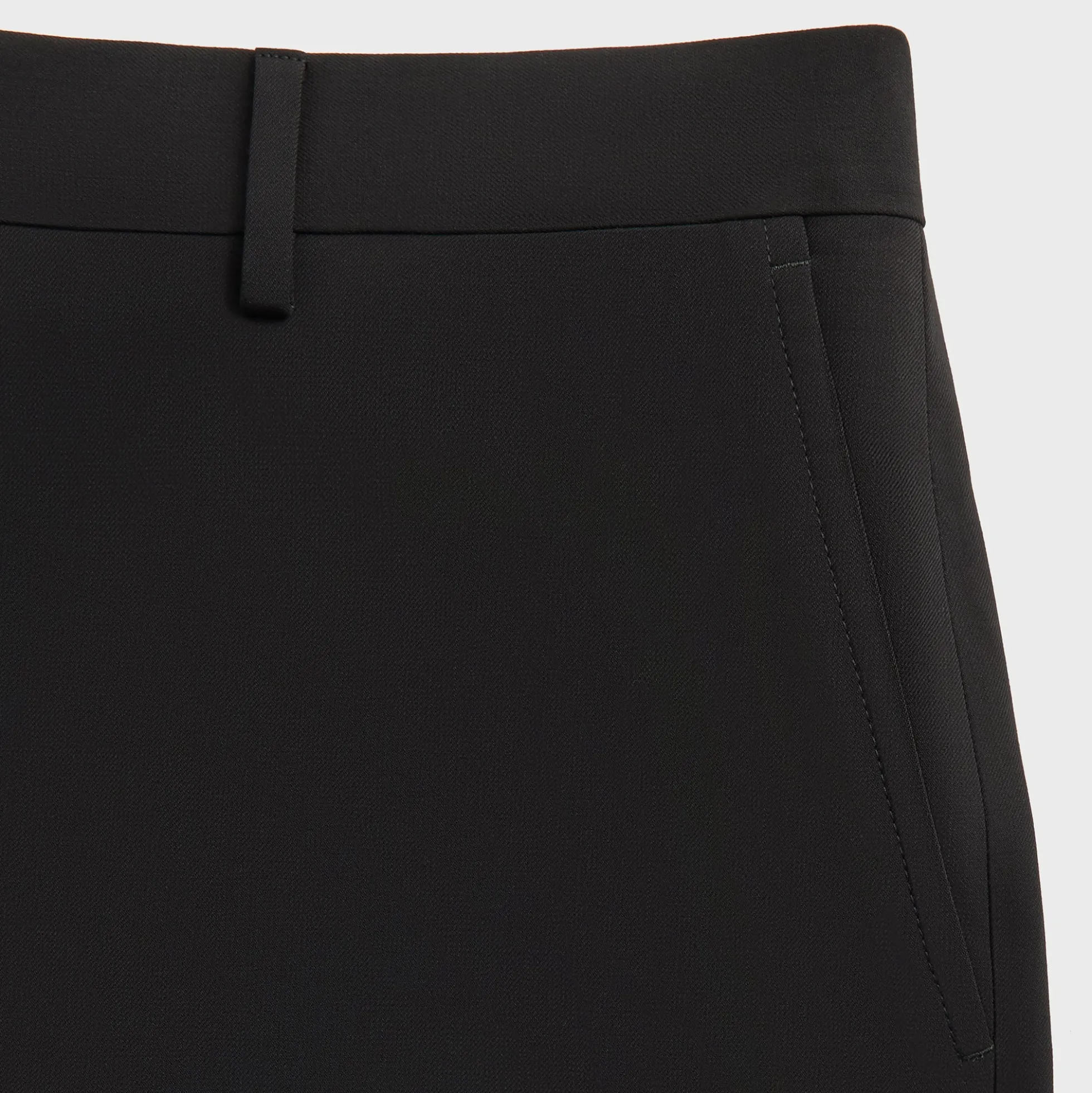 Giorgio Armani & Kith &Kin Milano Crepe Flat Front Trouser
