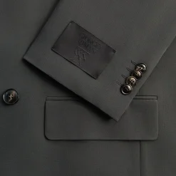 Giorgio Armani & Kith &Kin Milano Crepe Collarless Jacket