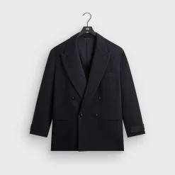 Giorgio Armani & Kith &Kin The Traveler Virgin Wool Double-Breasted Jacket