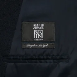 Giorgio Armani & Kith &Kin The Traveler Virgin Wool Double-Breasted Jacket