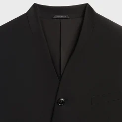 Giorgio Armani & Kith &Kin Milano Crepe Collarless Jacket