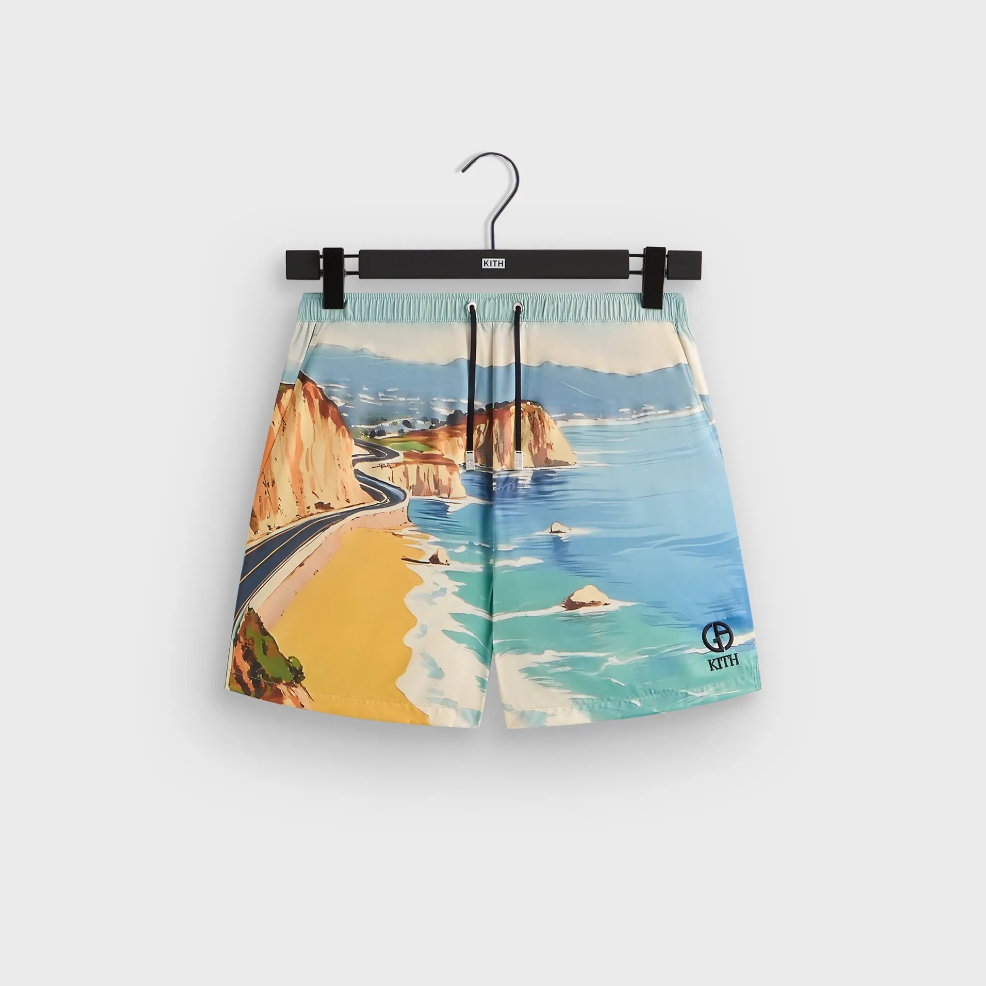 Giorgio Armani & Kith Malibu Collins Swim Short