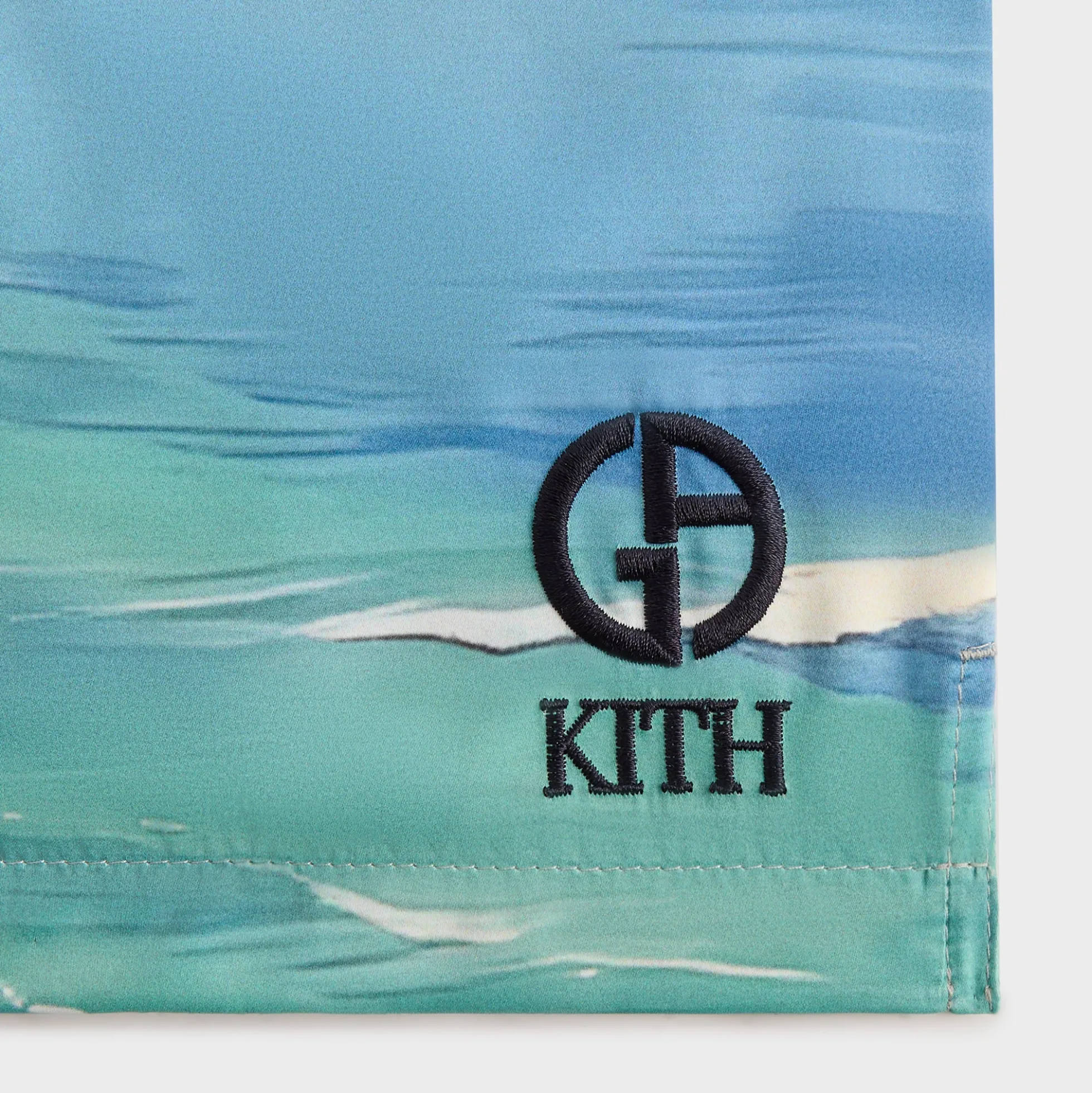 Giorgio Armani & Kith Malibu Collins Swim Short
