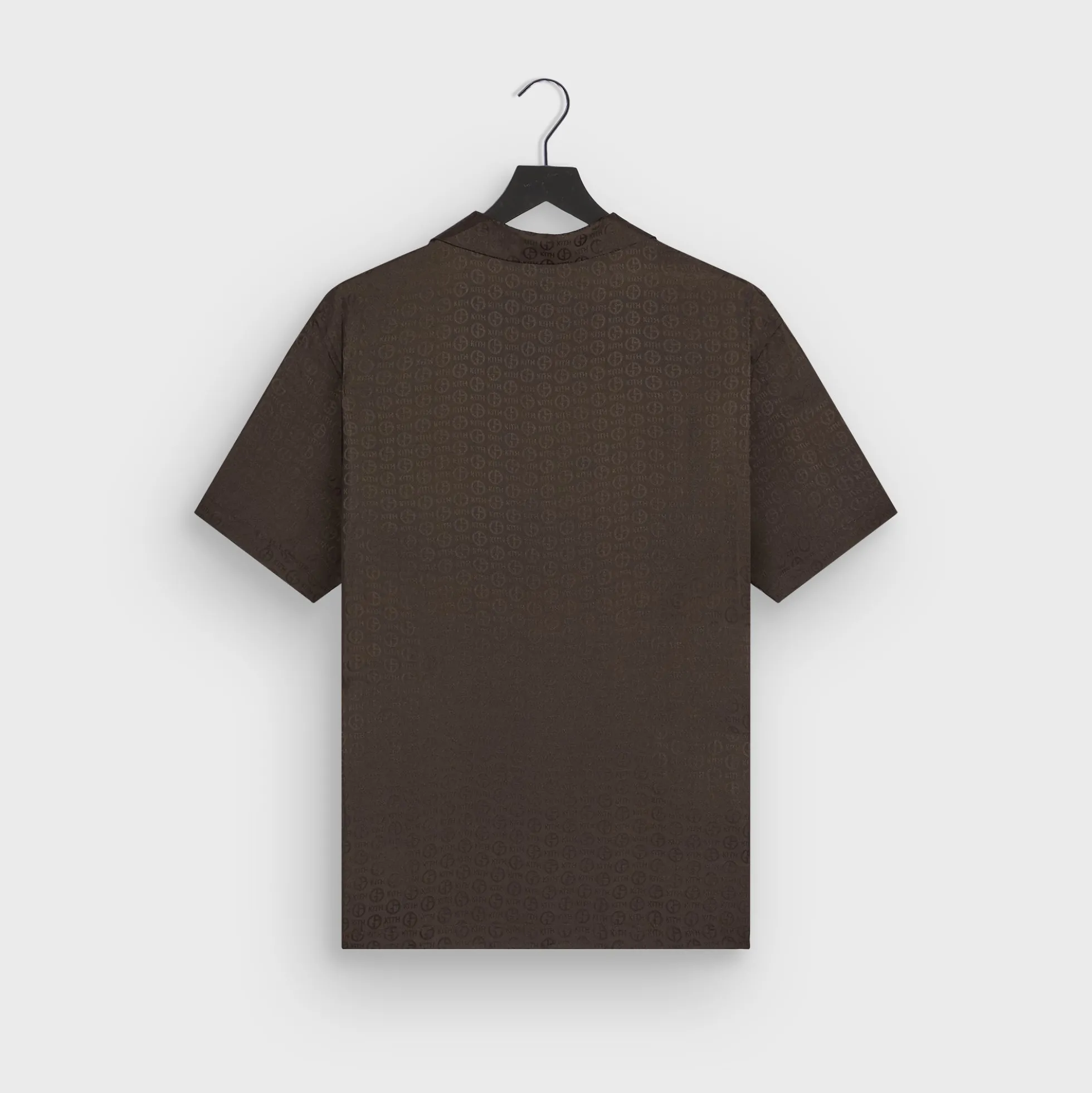 Giorgio Armani & Kith Monogram Short Sleeve Thompson Camp Collar Shirt