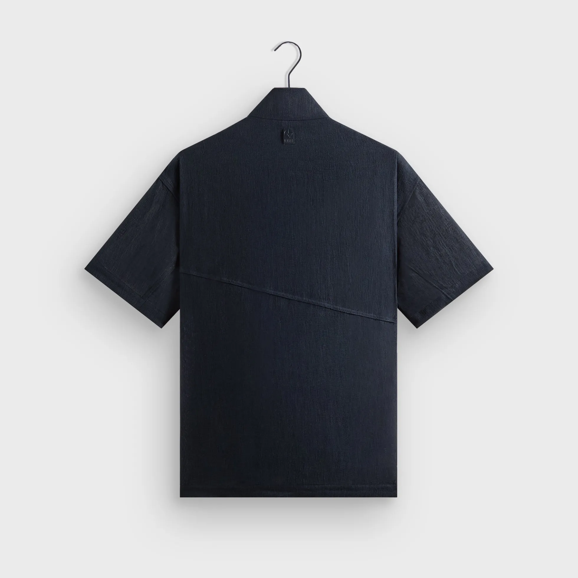 Giorgio Armani & Kith Open Weave Colton Zip-Up Shirt