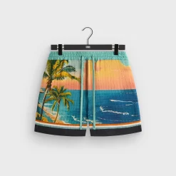 Giorgio Armani & Kith Ornamental Print Active Short