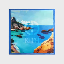 Giorgio Armani & Kith Sardinia Printed Silk Bandana