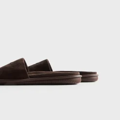 Giorgio Armani & Kith Suede Slides