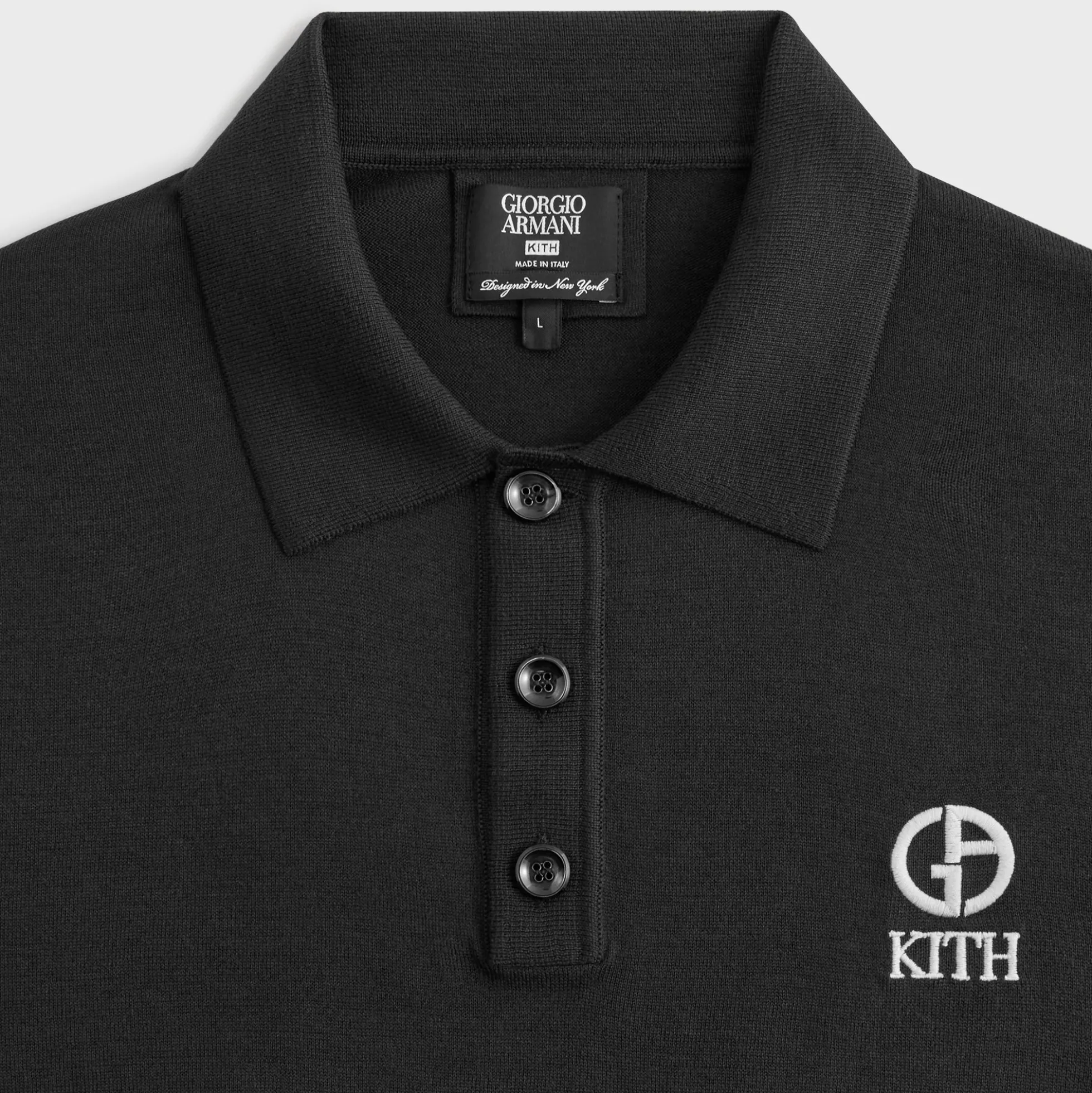 Giorgio Armani & Kith Tilden Knit Polo