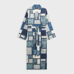 Giorgio Armani & Kith Women Hammered Silk Kimono