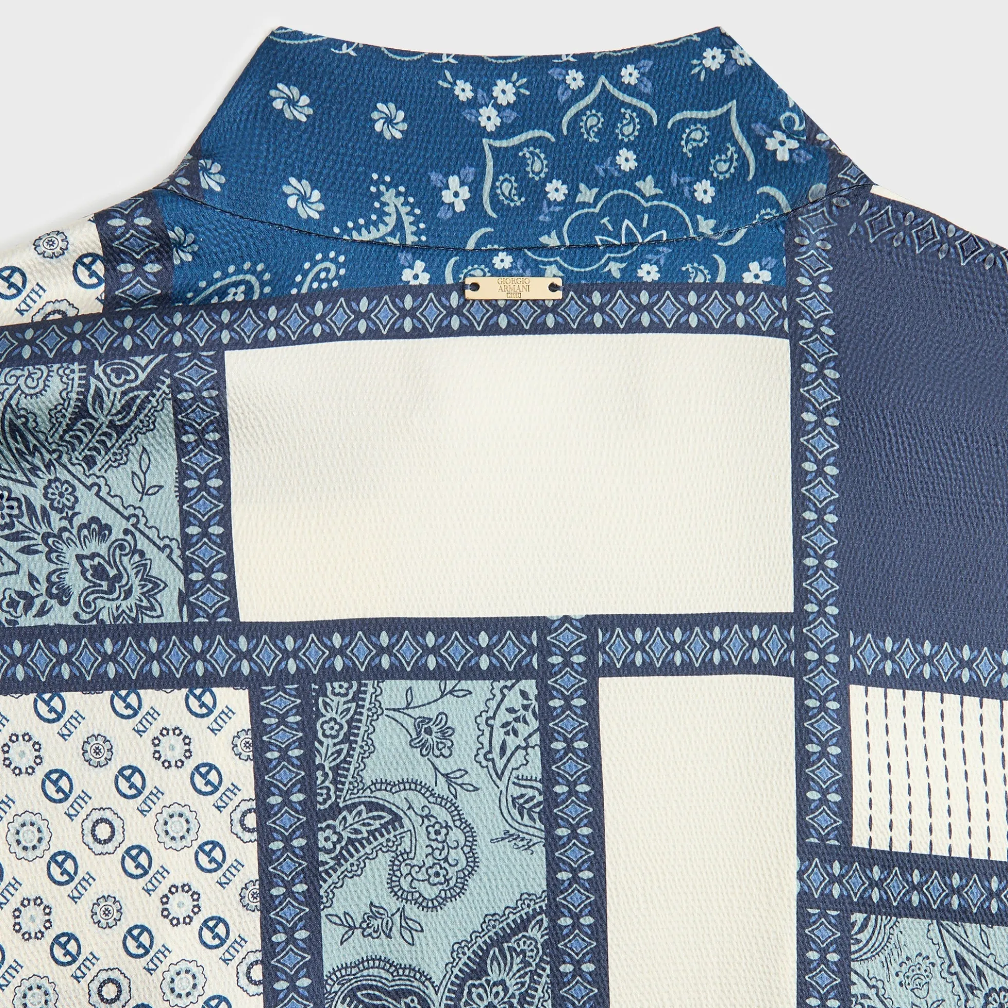 Giorgio Armani & Kith Women Hammered Silk Kimono