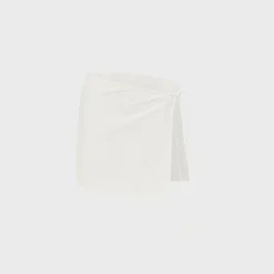 Hazel Wrap Mini Skirt