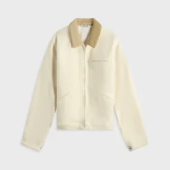 Homespun Tweed Zip Blouson