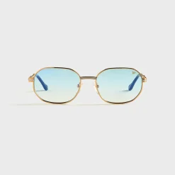 Hustler Double Rope Edition 18KT Two-Tone Gold Sunglasses