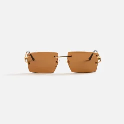 Icon Drill Mount 24kt Yellow Gold